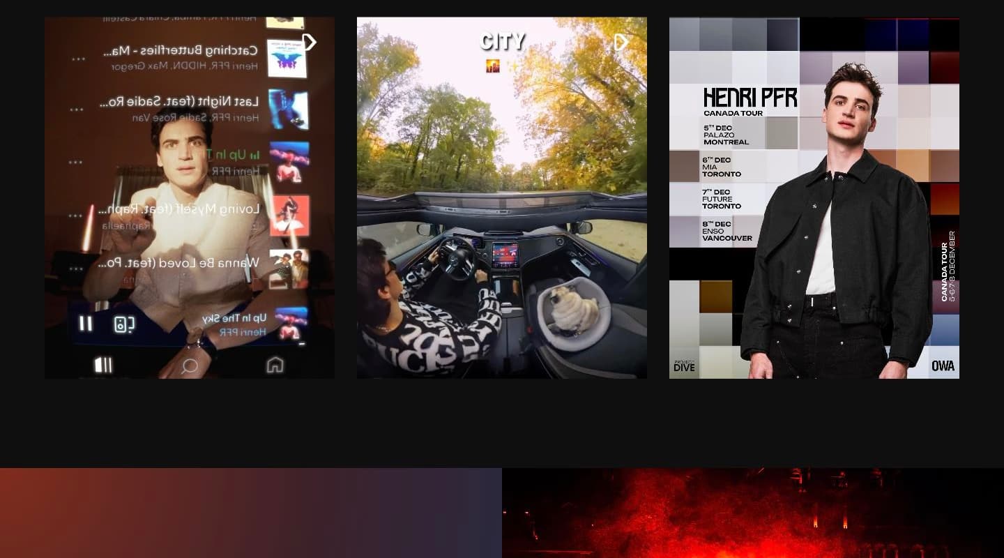 Henri PFR news and social content view