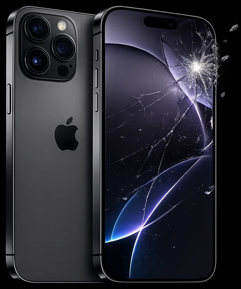 Kahjustatud iPhone iProffi remondisisus