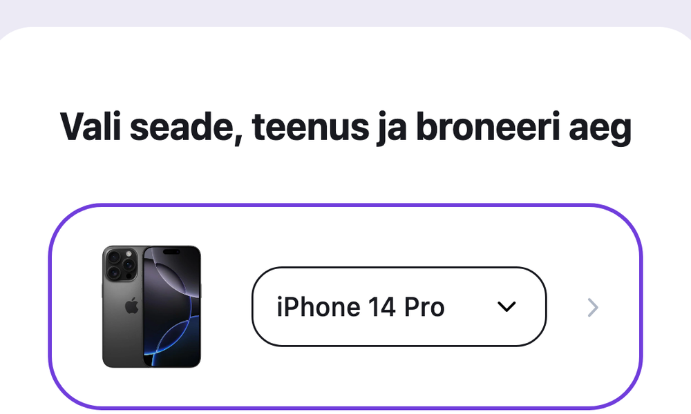 iProff: Remondi broneerimine algab teie seadmest.