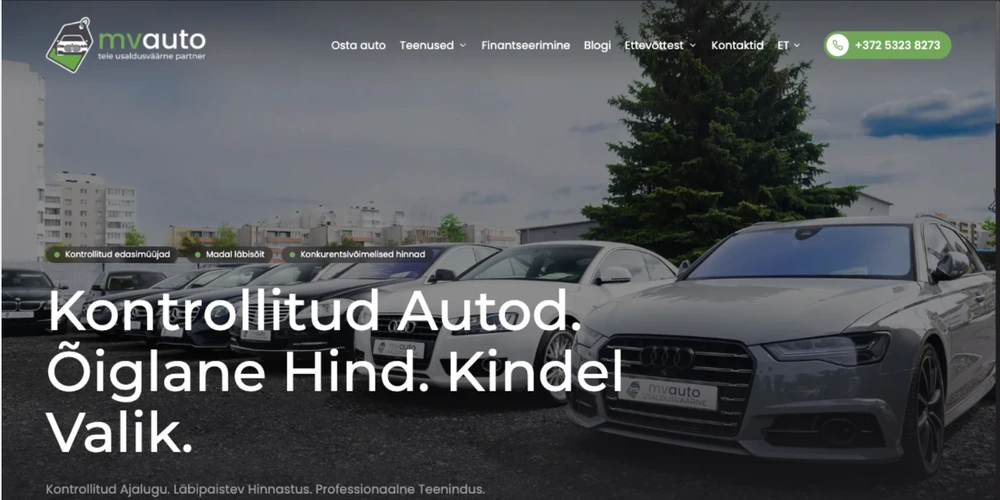 MVAuto: Find the right vehicle and contact the dealer.
