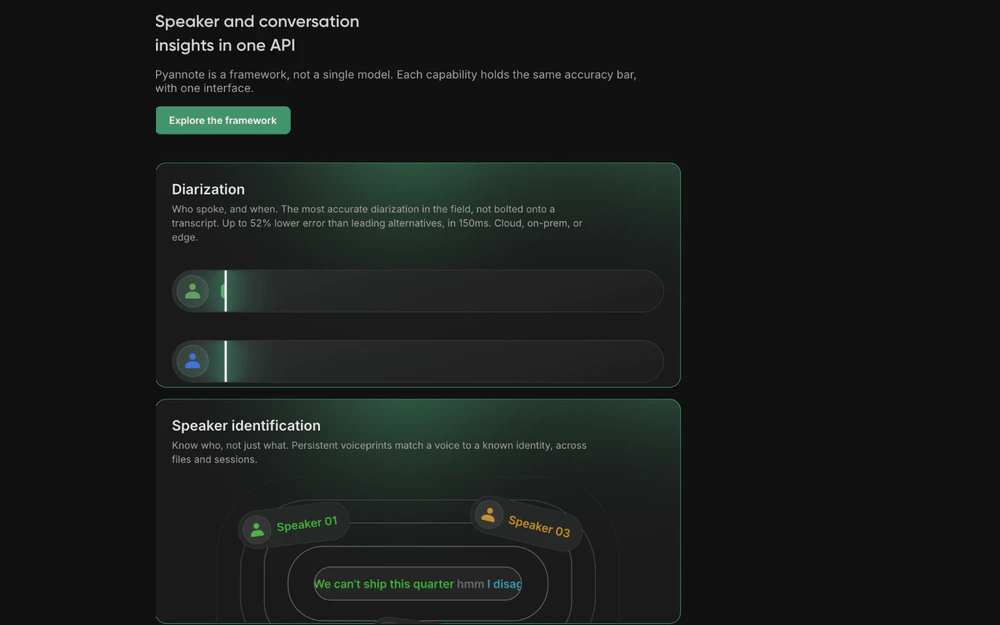 PyannoteAI: Compare solutions
