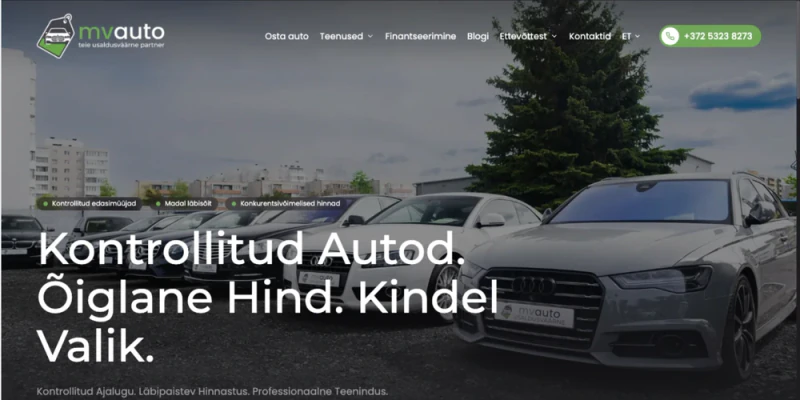 MVAuto: Find the right vehicle and contact the dealer.